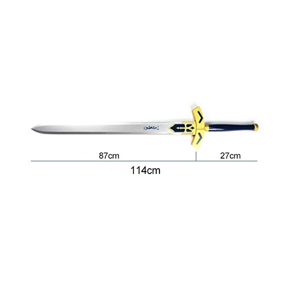 MDINKSL épée De Samouraï en Bois, Modèle Darmes Imitant des Personnages Danime, Collection Dépées, Utilisé pour des Access
