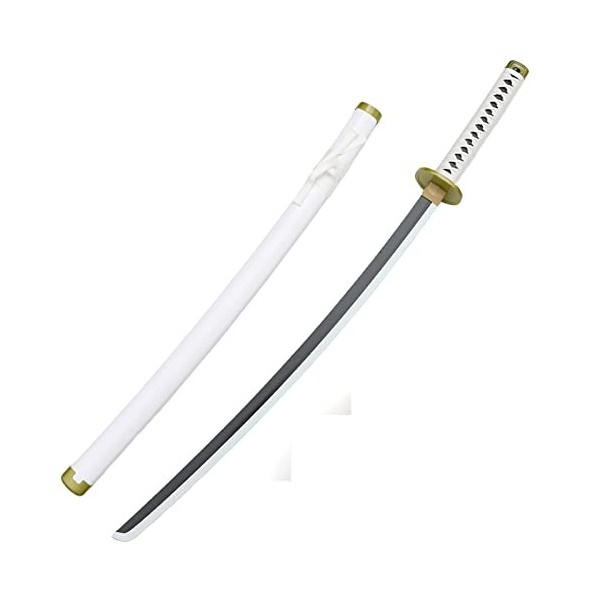 LLYLAY Katana Sword,Épée Demon Slayer en Bois,Anime Lovers,Accessoire Fait à la Main en Bois,Swords pour Anime Fans,épée en B