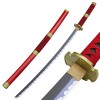 LLYLAY Katana Sword,Épée Demon Slayer en Bois,Anime Lovers,Accessoire Fait à la Main en Bois,Swords pour Anime Fans,épée en B