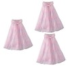 Toyvian 3 Pièces Cape En Maille Pour Enfants Costumes De Cape De Princesse Châle À Capuche Vêtements Cape Cosplay Cape Sequin