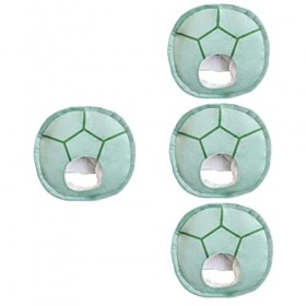 ABOOFAN 4Pcs Selfie Mer Ils Couvrent Mascarade Le Drôle Accessoire Photo Performance Une Tête De Chapeaux Sous Cosplay Forme 