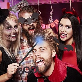 YANHUNING Lumineuse, 20 Baguettes Magiques de Sorcière de Jouet de Lumière et de Son Magiques, Lumineuse, Accessoire de Costu