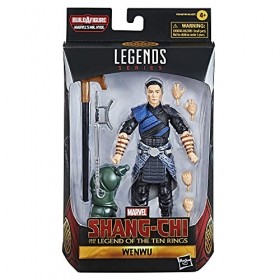 SHANG CHI Hasbro Marvel Legends Series Shang-Chi And The Legend Of The Ten Rings, figurine Wenwu de 15 cm, pour enfants dès 4