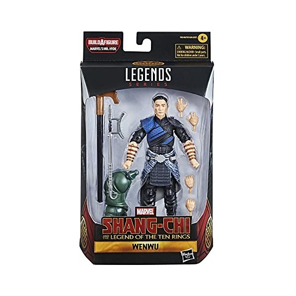 SHANG CHI Hasbro Marvel Legends Series Shang-Chi And The Legend Of The Ten Rings, figurine Wenwu de 15 cm, pour enfants dès 4