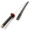 LLYLAY Katana Épée en Bois, Anime Sesshoumaru Cosplay Katana, Swords pour Anime Fans,Accessoires de Cosplay,pour Arme Décorat