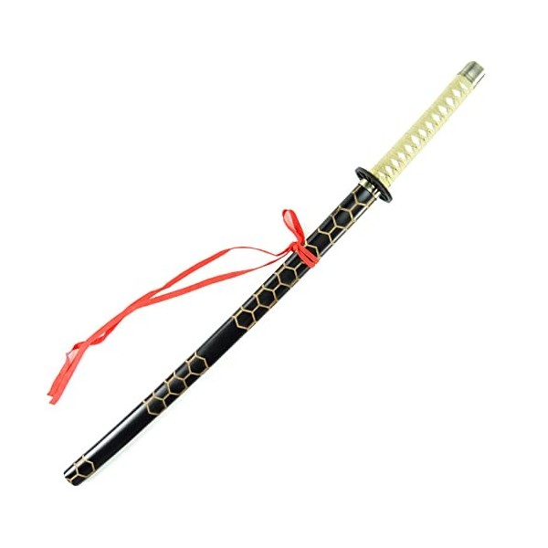 YU-FEI Katana Danime en Bois, Un Modèle Darme Imitant Touken Ranbu Caractère Anime, Adapté Aux Accessoires De Jeu De Rôle C