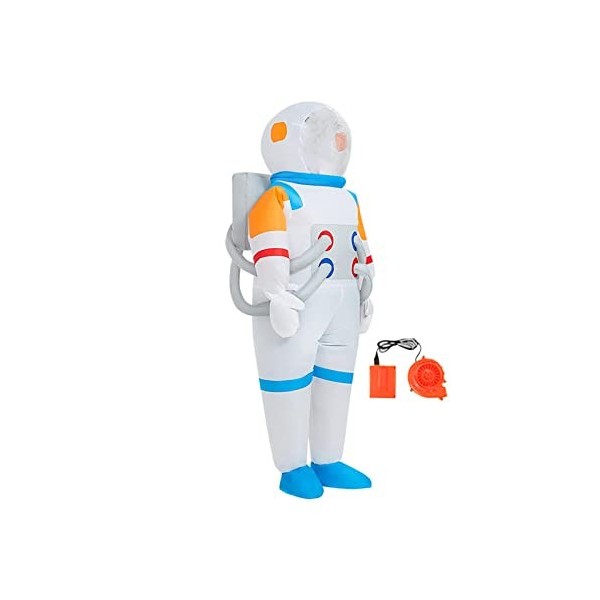 Amagogo Costume dastronaute gonflable adulte enfants Costume spatial déguisement pour hommes femmes unisexe accessoires vaca