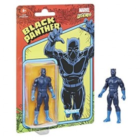 Hasbro Marvel Legends, figurine de collection Retro 375 Black Panther de 9,5 cm