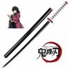Épée de samouraï en mousse PU japonais Katana démon tueur lame arme jouet accessoires de jeu de rôle pour les fans danime fê