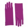 Forum Novelties Novelty Short Dress Gloves Accessoire pour Costume, Violet, Taille Unique Femme