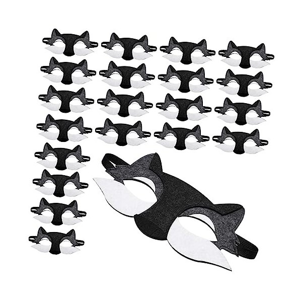 ABOOFAN 80 Pièces Accessoires De Cosplay Décorations Big Up Accessoires Pour Enfants Noirs Accessoire Animaux Faveurs De Dess