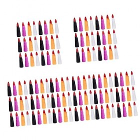 ibasenice 200 Pièces Halloween Décrochage des Doigts Costume De Jeu De Rôle Accessoires De Maquillage Décor Coloré Sorcières 