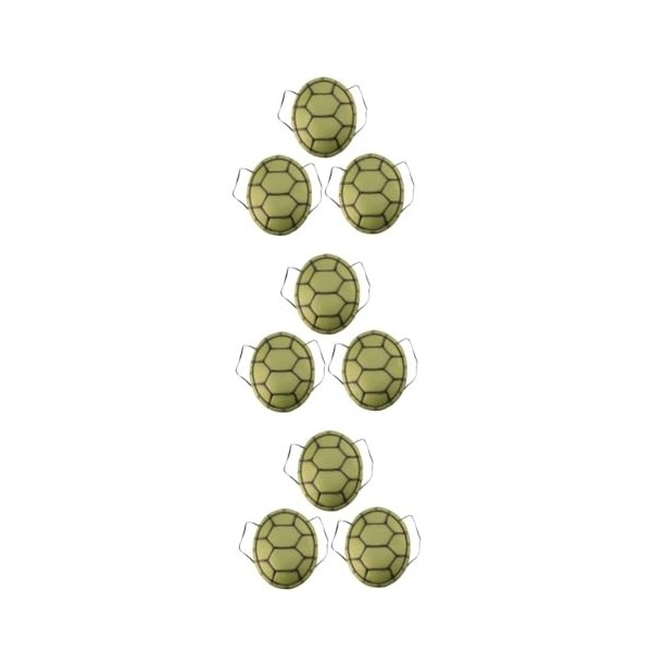 ibasenice 15 Pièces Eva Carapace De Tortue Halloween Accessoires DHabillage Carapace De Tortue Accessoires De Cosplay Access