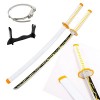 Générique Lame dépée de samouraï pour Cosplay Katana dAnime Japonais Katanas 104cm Bamboo Toy Slayer for Demon Agatsuma Kam