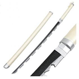 z&dw Sword Demon Slayer Wood Katana Prop,Accessoires darmes Anime Ninja épée Toys/White / 76cm/30in