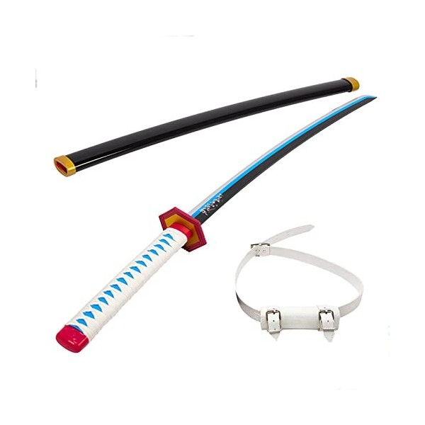 generisch Katana Demon De Slayer Giyuu Cosplay Demon De Slayer Sword Katana Anime Tomioka Giyuu Decoration Halloween Accessoi