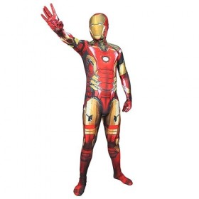 DETMOL Déguisement Costume Spiderman Garçons Super-héros, Unisexe Adultes des Gamins Déguisements Combinaison Le Maillot De C