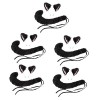 FRCOLOR Lot de 5 serre-tête oreilles de chat pour Halloween - Bandeau queue de chat - Accessoire de fête - Vêtements pour enf