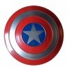 sookin Captain America Shield Iron Art Shield Cosplay Accessoires RéTro Costume Bouclier Halloween pour Adultes et Enfants Je