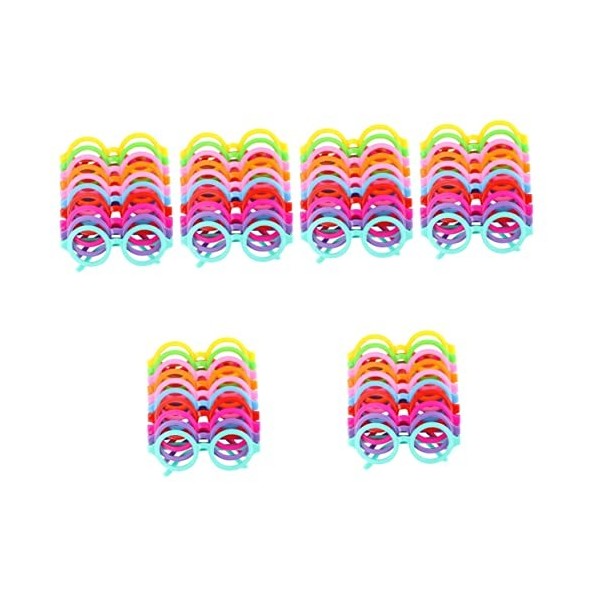 Totority 120 Pièces Monture De Lunettes Pour Enfants Costumes De Princesse Costume De Jeu De Rôle Accessoires DHalloween Lun