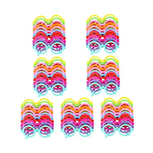 Totority 120 Pièces Monture De Lunettes Pour Enfants Costumes De Princesse Costume De Jeu De Rôle Accessoires DHalloween Lun