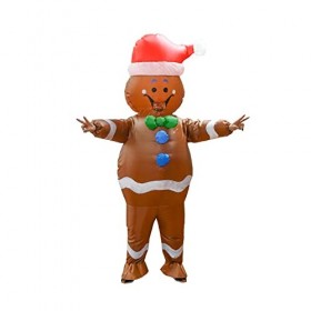 perfeclan Costume gonflable de Noël dessin animé unisexe Durable confortable accessoires de Cosplay léger costume dexplosion