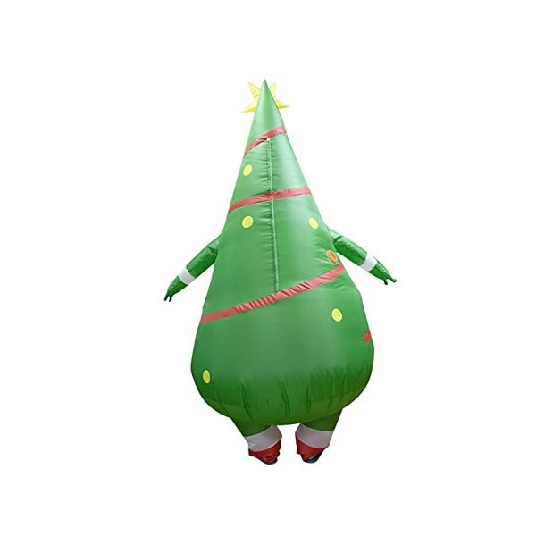 perfeclan Costume gonflable de Noël dessin animé unisexe Durable confortable accessoires de Cosplay léger costume dexplosion