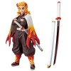 Deters 80/104 cm épée de samouraï Cadeau de noël Arme Katana Jouet Accessoire de Cosplay en Bois Bambou, pour Les Enfants fêt