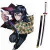 Deters Anime épée 104/80 cm en Bois Japonais Katana Cosplay Arme Accessoires Enfants Jouets pour Anime Fans Adultes noël Habi