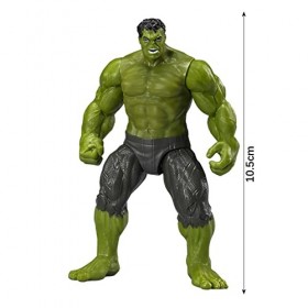 Avengers Hulk Doll ATVOYO-Avengers Hulk Iron Battle Suit Doll Avengers Hero Series Doll Marvel Hulk Action Doll un jouet adap