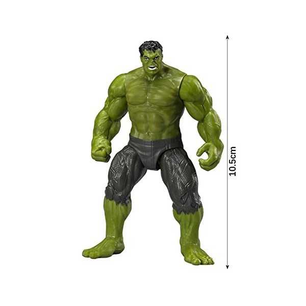 Avengers Hulk Doll ATVOYO-Avengers Hulk Iron Battle Suit Doll Avengers Hero Series Doll Marvel Hulk Action Doll un jouet adap