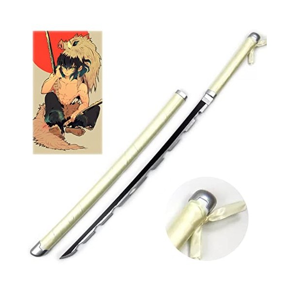 YAO TIAN Katana Épée Démon Slayer Lame Cos En Bois Anime Ninja Épée Jouet Arme Accessoire Cosplay Accessoire Jouet Pour Les F