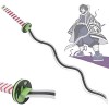 Uvency Slayer Katanas, Gaine DÉpée Abs, Épées de Samouraï En Bois Pour Jouets DAccessoires de Cosplay, 75/100 Cm/Iguro Oban