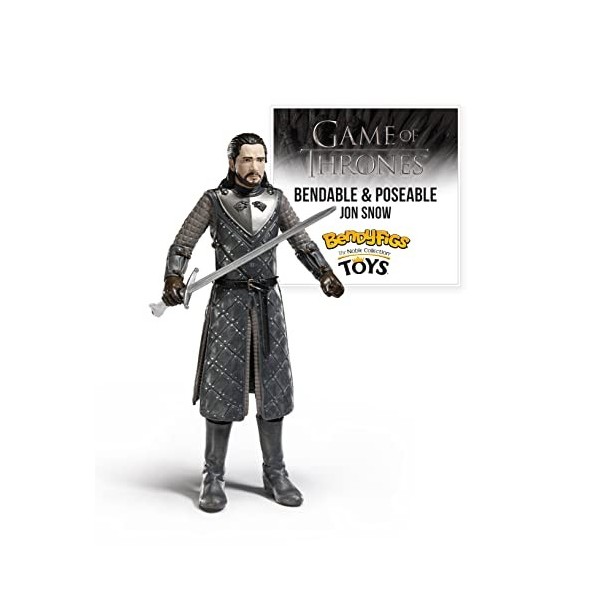 BendyFigs La Noble Collection Jon Snow