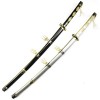 YAO TIAN Katanas En Bois Pour Les Amateurs DAnime, Accessoire de Déguisement DÉpée de Guerrier Ninja, Épée de Samouraï En B