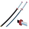 SSNG Convient À Cosplay Demon Demon Slayer Tomioka Giyuu Katana,Demon Slayer Accessoires,Pleine Longueur 104cm pour Les Amate