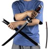 HASMI 1 Pièce Katana Sword Arme Accessoires Anime Démon Tuer Tanjiro Accessoires de Cosplay/76Cm/29.9In