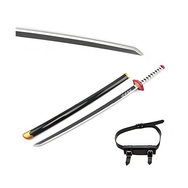 JRPT 41 Samurai Épée Jouet Tokitou Muichirou Slon Slayer Cosplay Katana Sword Wood Cosplay Couteau Jouets Slayer Lame Cos Boi