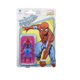 Spider-Man Marvel Legends Series Retro 375 Collection, Figurine articulée de Collection de 9,5&nbsp;cm
