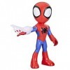 Marvel Spidey et Ses Amis Extraordinaires, Figurine Spidey géante de 22,5 cm, Jouet de Super-héros préscolaire