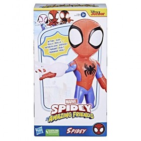 Marvel Spidey et Ses Amis Extraordinaires, Figurine Spidey géante de 22,5&nbsp;cm, Jouet de Super-héros préscolaire