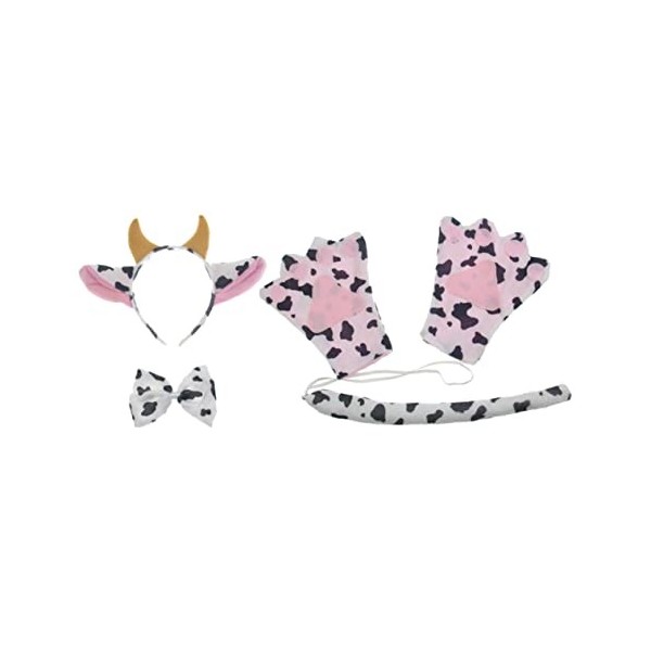 ADOCARN 5 Sets Play Kit Adult Photo Night With Costume Birthday Prop Animal D Bowtie Bow Tie For Parties Accessoire Dress Hor