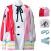 Foanja Uta Déguisement Femmes Cosplay ONE PIECE Anime Uniforme Set Chemise Veste et Accessoires pour Enfant Adulte Dress up H