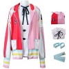 Foanja Uta Déguisement Femmes Cosplay ONE PIECE Anime Uniforme Set Chemise Veste et Accessoires pour Enfant Adulte Dress up H