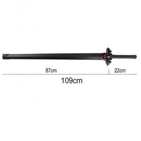 YU-FEI Anime Samurai Sword, Imitation Sword Art Online Night Sky Sword, Katana Japonais, Utilisé comme Cadeau danniversaire 
