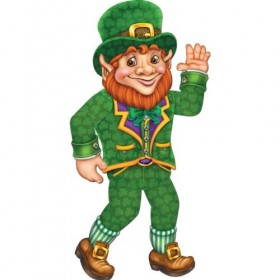 Beistle jointé Leprechaun Accessoire de fête 1&nbsp;Pouce 1/Pkg 
