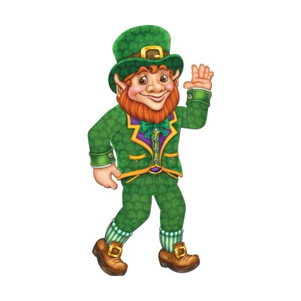 Beistle jointé Leprechaun Accessoire de fête 1 Pouce 1/Pkg 