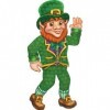 Beistle jointé Leprechaun Accessoire de fête 1 Pouce 1/Pkg 