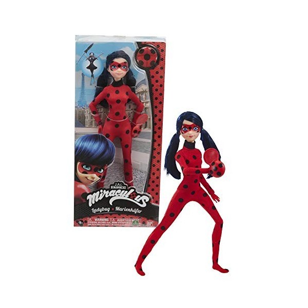 Giochi Preziosi - Miraculous Ladybug Figurine avec Accessoire, Multicolore, 27 cm, MRA22200