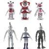 Zhongkaihua Lot de 6 Figurines Five Nights at Freddy en PVC articulé pour la Maison –FNAF Funtime Freddy Foxy Sister Location
